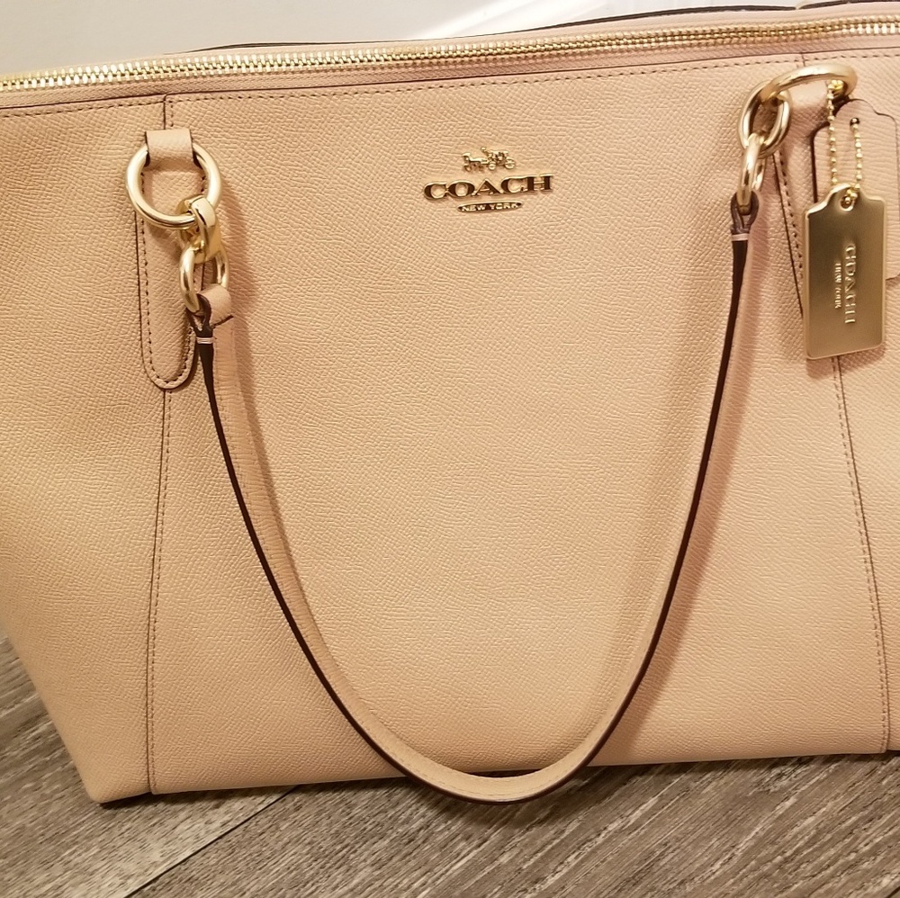 Pastel Pink Coach purse - Picture 2 of 6